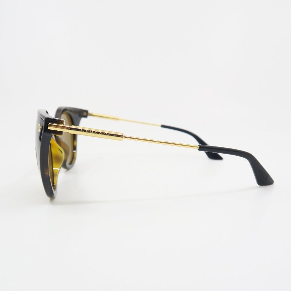 Versace Mod. 4410 108/83 60mm Havana-Brown Polarized New Woman's Eyeglasses. - Picture 6 of 8